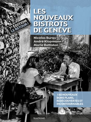 cover image of Les Nouveaux Bistrots de Genève--7ème édition